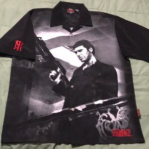 Scarface button down